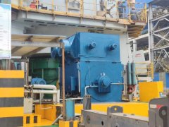 國(guó)內(nèi)首臺(tái)套5300kW超大功率永磁同步機(jī)完成高壓變